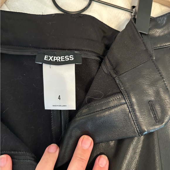 Express Leather Shorts - Picture 2 of 4